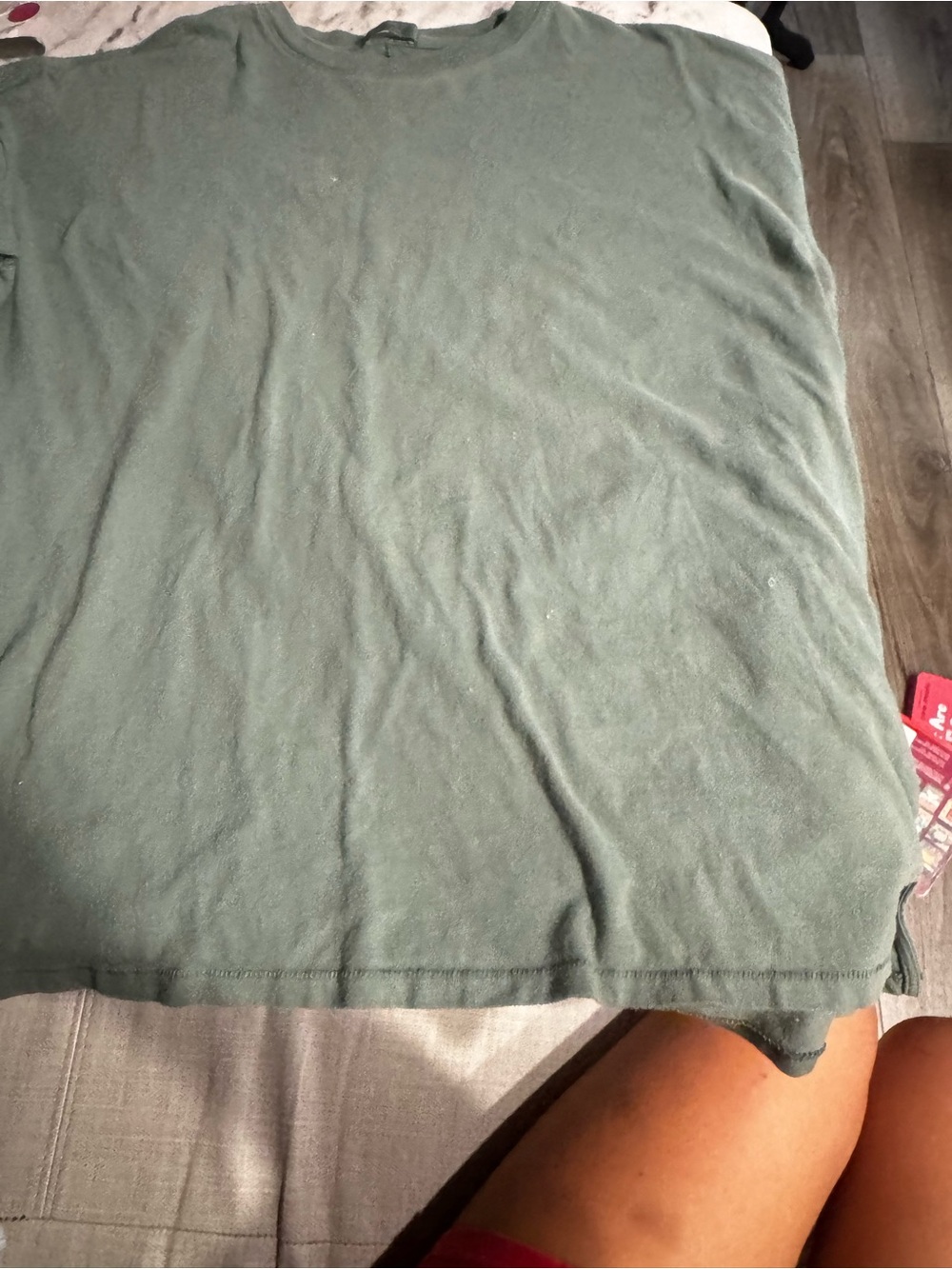 Women's NUUDS  Green oversized tshirt